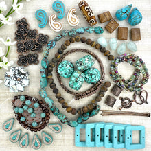 Load image into Gallery viewer, Turquoise Stash Builder Box