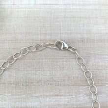 Load image into Gallery viewer, Pink Moonstone and Sterling Silver Necklace