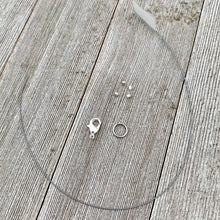 Load image into Gallery viewer, DIY Bracelet Kit with Instructions, Aqua Glass Beads, DIY Craft Kit, For Adults, Jewelry Making