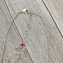 Load image into Gallery viewer, Swarovski Crystal Heart Lariat Necklace