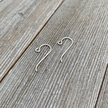 Load image into Gallery viewer, Silver Filled Ear Wires, Front Loop, TierraCast, 1 Pair, Beader, Crafter, Jewelry Repair, Earrings
