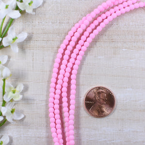 3mm Druk Alabaster Soft Pink