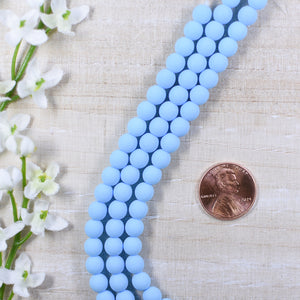 6mm Druk Alabaster Sky Blue