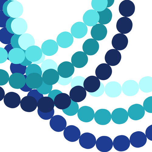 Opaque Midnight Blue Luster 2.5x2mm Faceted Glass - 11