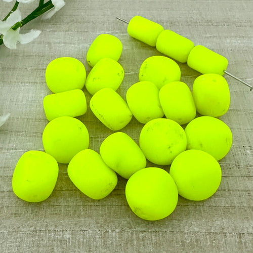 12mm Nugget Neon Yellow