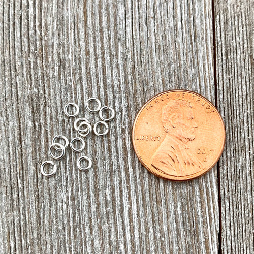 3mm Silver Plated Jump Ring