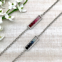 Load image into Gallery viewer, Pink Ombre and Blue Ombre Necklaces for Teresa
