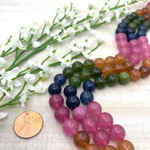 Mixed Quartz 10mm Round