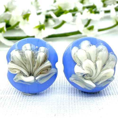 Periwinkle Coins with Shell Design