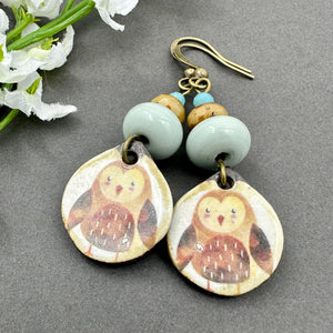 Treasured Owl Earrings